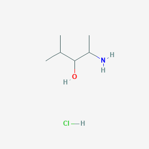 2-Amino-4-methylpentan-3-ol;hydrochloride