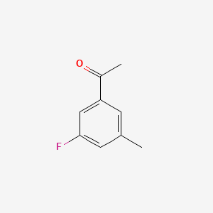 molecular formula C9H9FO B2761251 3'-Fluoro-5'-methylacetophenone CAS No. 886497-73-0