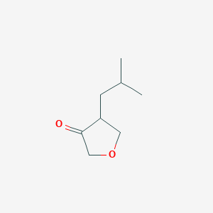 4-(2-Methylpropyl)oxolan-3-one