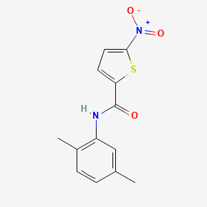 molecular formula C13H12N2O3S B2761322 N-(2,5-dimethylphenyl)-5-nitrothiophene-2-carboxamide CAS No. 476298-09-6