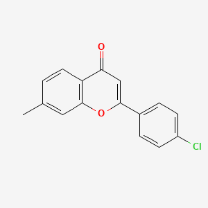 2-(4-chlorophenyl)-7-methyl-4H-chromen-4-one