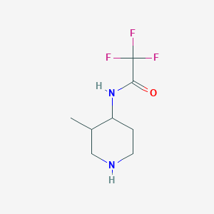 2,2,2-trifluoro-N-(3-methylpiperidin-4-yl)acetamide, Mixture of diastereomers