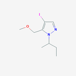 1-sec-butyl-4-iodo-5-(methoxymethyl)-1H-pyrazole