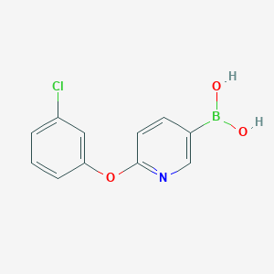 2-(3-Chlorophenoxy)pyridine-5-boronic acid