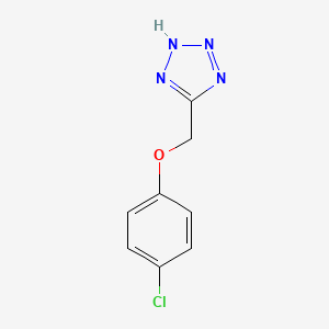 5-[(4-Chloranylphenoxy)methyl]-1h-1,2,3,4-Tetrazole