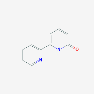 molecular formula C11H10N2O B2761675 1-methyl-[2,2'-bipyridin]-6(1H)-one CAS No. 154928-15-1