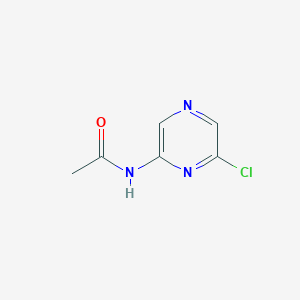 molecular formula C6H6ClN3O B2761694 N-(6-氯吡嗪-2-基)乙酰胺 CAS No. 132453-63-5