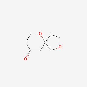 molecular formula C8H12O3 B2761821 2,6-Dioxaspiro[4.5]decan-9-one CAS No. 1342743-20-7