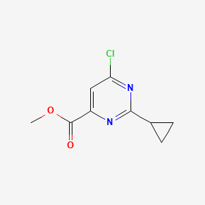 Methyl 6-chloro-2-cyclopropylpyrimidine-4-carboxylate