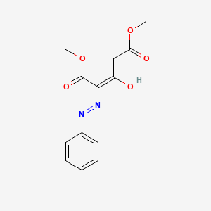 Dimethyl 2-[2-(4-methylphenyl)hydrazono]-3-oxopentanedioate