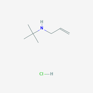 molecular formula C7H16ClN B2761914 Tert-butyl(prop-2-en-1-yl)amine hydrochloride CAS No. 16486-67-2