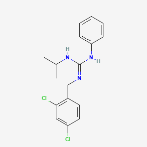 N-(2,4-dichlorobenzyl)-N'-isopropyl-N''-phenylguanidine