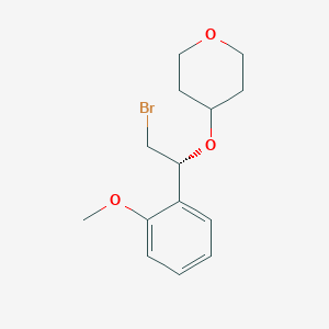 (R)-4-(2-bromo-1-(2-methoxyphenyl)ethoxy)tetrahydro-2H-pyran