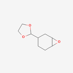 3-(1,3-Dioxolan-2-yl)-7-oxabicyclo[4.1.0]heptane