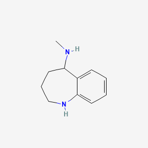 N-Methyl-2,3,4,5-tetrahydro-1H-1-benzazepin-5-amine