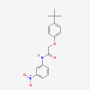 2-(4-tert-butylphenoxy)-N-(3-nitrophenyl)acetamide