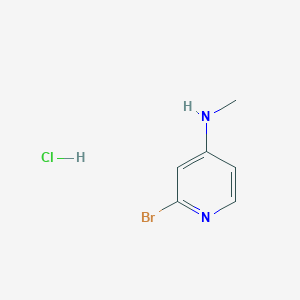 2-bromo-N-methylpyridin-4-amine hydrochloride