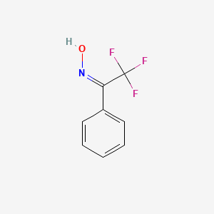 molecular formula C8H6F3NO B2762247 2,2,2-Trifluoroacetophenone oxime CAS No. 67655-82-7; 67655-83-8