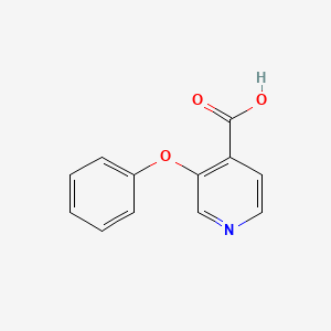 molecular formula C12H9NO3 B2762275 3-苯氧基吡啶-4-甲酸 CAS No. 54629-99-1