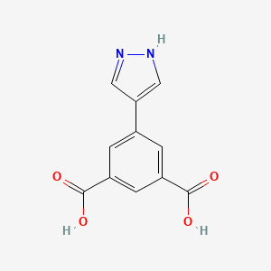 5-(1h-Pyrazol-4-yl)isophthalic acid