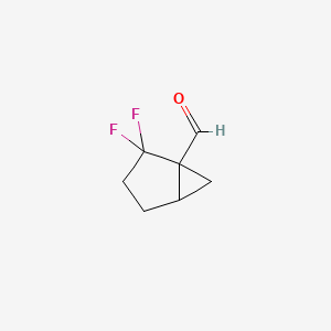 2,2-Difluorobicyclo[3.1.0]hexane-1-carbaldehyde