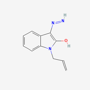 1-Allyl-3-hydrazono-1,3-dihydro-indol-2-one