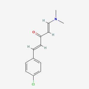 (1E,4E)-1-(4-chlorophenyl)-5-(dimethylamino)penta-1,4-dien-3-one