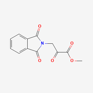 methyl 3-(1,3-dioxo-2,3-dihydro-1H-isoindol-2-yl)-2-oxopropanoate