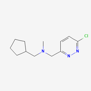 [(6-Chloropyridazin-3-yl)methyl](cyclopentylmethyl)methylamine