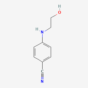 molecular formula C9H10N2O B2762610 4-[(2-Hydroxyethyl)amino]benzonitrile CAS No. 98952-77-3