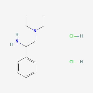 N',N'-Diethyl-1-phenylethane-1,2-diamine;dihydrochloride