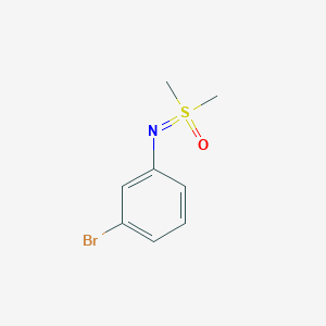 [(3-Bromophenyl)imino]dimethyl-lambda6-sulfanone