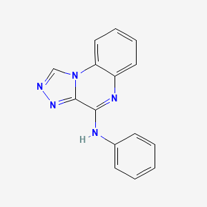 N-phenyl-[1,2,4]triazolo[4,3-a]quinoxalin-4-amine