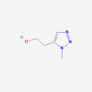 molecular formula C5H9N3O B2762892 2-(1-methyl-1H-1,2,3-triazol-5-yl)ethan-1-ol CAS No. 1594471-58-5