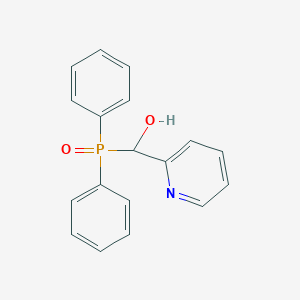 molecular formula C18H16NO2P B2763007 (Diphenylphosphoryl)(pyridin-2-yl)methanol CAS No. 260446-76-2