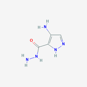 4-amino-1H-pyrazole-5-carbohydrazide