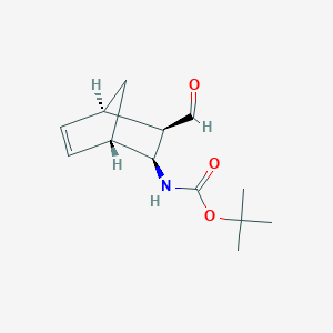 tert-butyl N-[(1S,2S,3R,4R)-3-formylbicyclo[2.2.1]hept-5-en-2-yl]carbamate