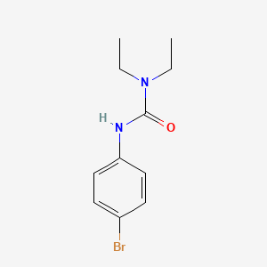 molecular formula C11H15BrN2O B2763261 3-(4-Bromophenyl)-1,1-diethylurea CAS No. 25434-09-7
