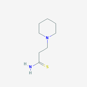 3-Piperidin-1-ylpropanethioamide