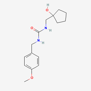 1-((1-Hydroxycyclopentyl)methyl)-3-(4-methoxybenzyl)urea