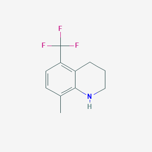 8-Methyl-5-(trifluoromethyl)-1,2,3,4-tetrahydroquinoline
