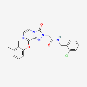 N-(2-chlorobenzyl)-2-(8-(2,3-dimethylphenoxy)-3-oxo-[1,2,4]triazolo[4,3-a]pyrazin-2(3H)-yl)acetamide