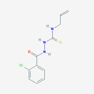 N-allyl-2-(2-chlorobenzoyl)hydrazinecarbothioamide
