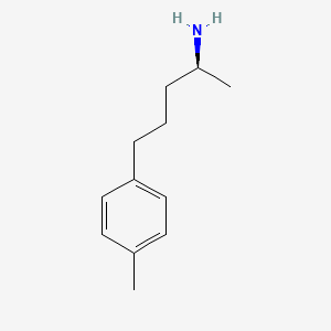 molecular formula C12H19N B2763507 (2S)-5-(4-Methylphenyl)pentan-2-amine CAS No. 2248202-08-4