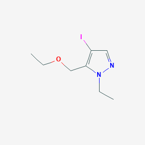 5-(ethoxymethyl)-1-ethyl-4-iodo-1H-pyrazole