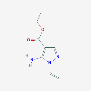 Ethyl 5-amino-1-ethenylpyrazole-4-carboxylate