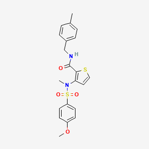 N-(2-fluorophenyl)-5-isoxazol-5-ylthiophene-2-sulfonamide