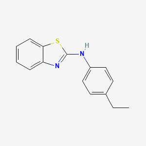 N-(4-ethylphenyl)-1,3-benzothiazol-2-amine
