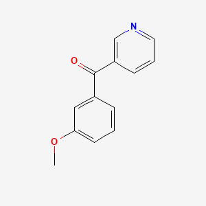 molecular formula C13H11NO2 B2763545 3-(3-Methoxybenzoyl)pyridine CAS No. 260417-55-8