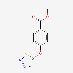 Methyl 4-(1,2,3-thiadiazol-5-yloxy)benzoate